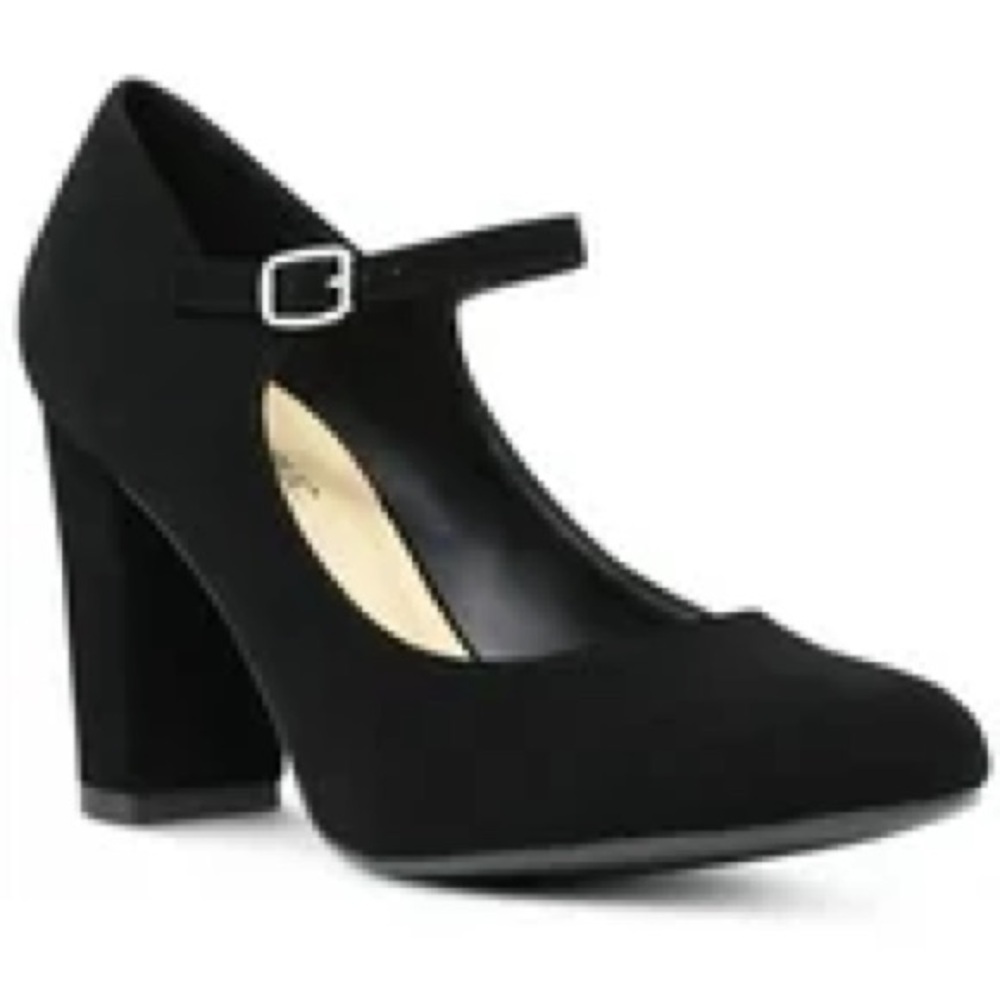 MARCO REPUBLIC Monaco Women's Comfort Pumps Chunky Block Heel Memory